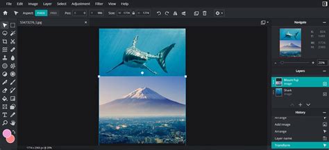 pixlr e|How to Blend Images .